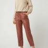Someday Culotte In Leder-Optik Modell 'Carilo' - Terrakotta