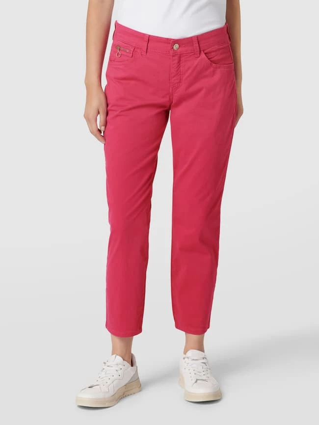 MAC Slim Fit Caprihose Mit Logo-Patch - Pink 6 MAC Slim Fit Caprihose Mit Logo-Patch - Pink – Bild 4