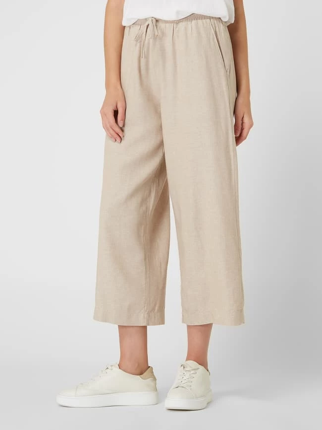 FREE/QUENT Verkürzte Hose Mit Tunnelzug Modell 'FQLava' - Sand 6 FREE/QUENT Verkürzte Hose Mit Tunnelzug Modell 'FQLava' - Sand – Bild 4