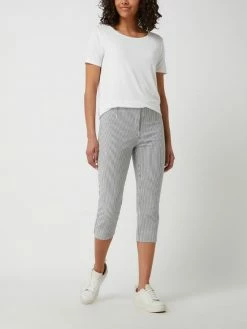 STEHMANN Caprihose Mit Elastischem Bund Modell 'Ina' - Schwarz