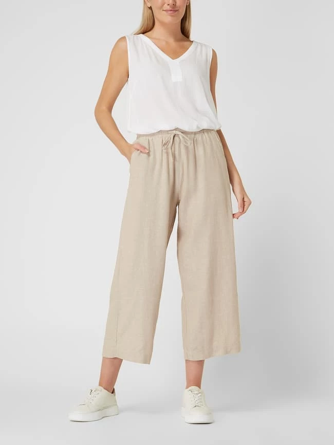 FREE/QUENT Verkürzte Hose Mit Tunnelzug Modell 'FQLava' - Sand 3 FREE/QUENT Verkürzte Hose Mit Tunnelzug Modell 'FQLava' - Sand