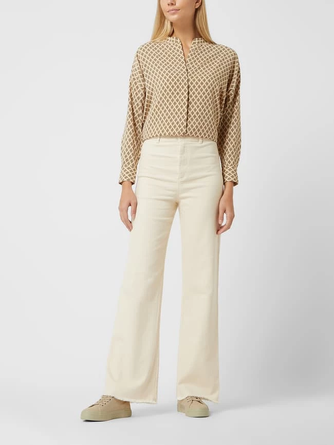 JC Sophie Wide Leg Hose Mit Stretch-Anteil Modell 'Ruby' - Ecru 3 JC Sophie Wide Leg Hose Mit Stretch-Anteil Modell 'Ruby' - Ecru