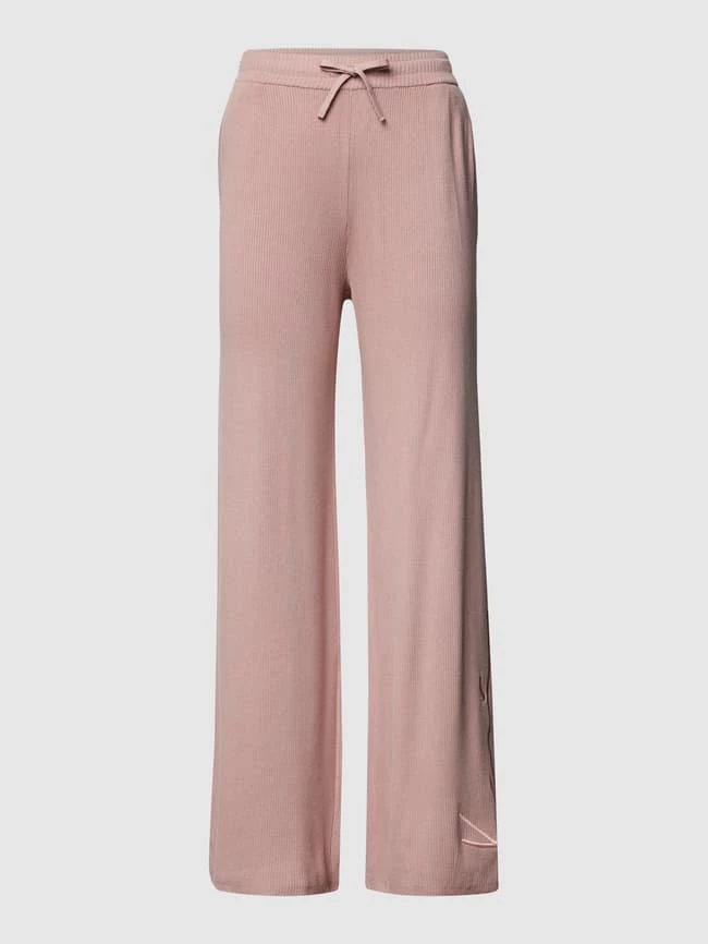 KARL KANI Stoffhose Mit Label-Stitching - Hellrosa 4 KARL KANI Stoffhose Mit Label-Stitching - Hellrosa – Bild 2