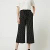 Broadway NYC Culotte Aus Viskose Modell 'Gilly' - Schwarz