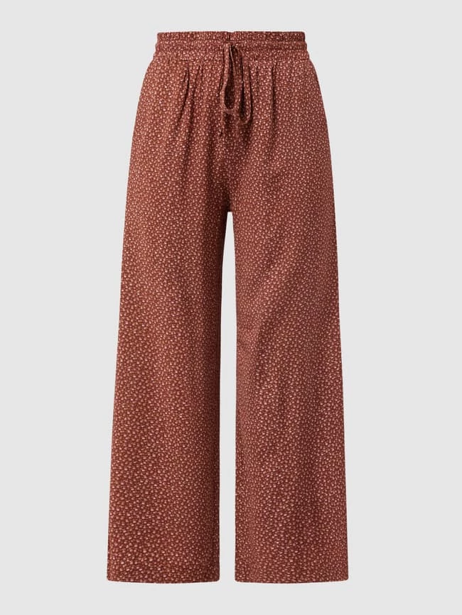 Soyaconcept Culotte Mit Floralem Muster - Bordeaux Rot 4 Soyaconcept Culotte Mit Floralem Muster - Bordeaux Rot – Bild 2