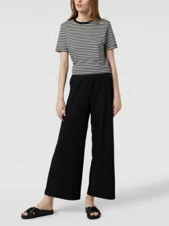 Tom Tailor Denim Hose Mit Strukturmuster - Schwarz