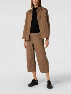 Weekend Max Mara Culotte Aus Baumwolle Modell 'Milord' - Mittelbraun