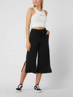 Kaffe Culotte Mit Gürtel Modell 'Malli' - Schwarz