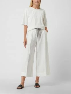 Gerry Weber Culotte Aus Leinen - Offwhite