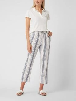 Gerry Weber Edition Culotte Aus Leinenmischung - Marineblau