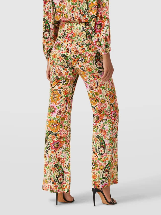 Bash Stoffhose Mit Allover-Muster Modell 'BYRON TROUSERS' - Grün 7 Bash Stoffhose Mit Allover-Muster Modell 'BYRON TROUSERS' - Grün – Bild 5