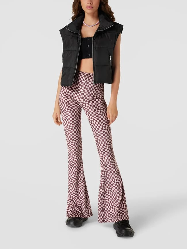 CATWALK JUNKIE Hose Mit Allover-Muster Modell 'Avery' - Bordeaux Rot 3 CATWALK JUNKIE Hose Mit Allover-Muster Modell 'Avery' - Bordeaux Rot