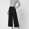 Rosner Culotte Mit Stretch-Anteil Modell 'May' - Schwarz