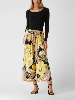 Betty Barclay Culotte Mit Floralem Muster - Gelb