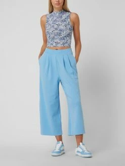 Esprit Culotte Aus Baumwolle - Türkis