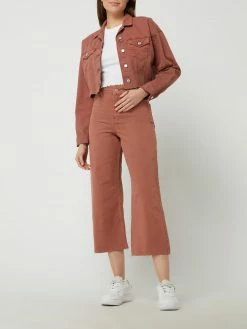 REVIEW Culotte Aus Denim - Koralle