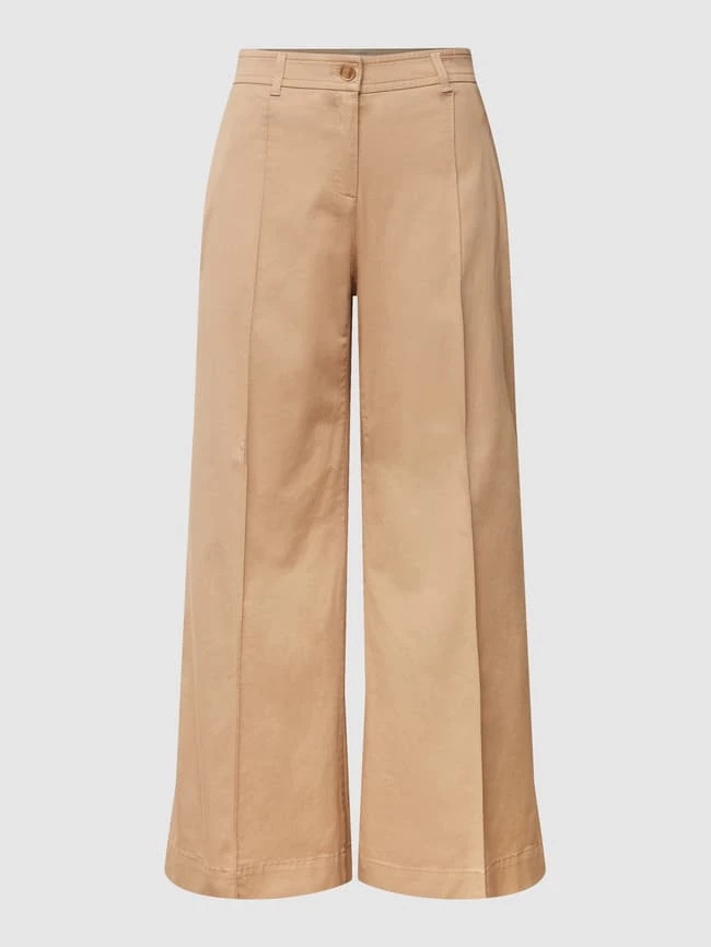 Brax Culotte Mit Teilungsnähten Modell 'Maine' - Camel 4 Brax Culotte Mit Teilungsnähten Modell 'Maine' - Camel – Bild 2