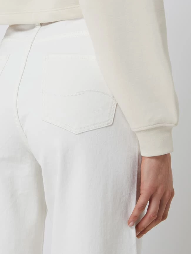 Q/S Designed By High Rise Culotte Aus Denim - Ecru 5 Q/S Designed By High Rise Culotte Aus Denim - Ecru – Bild 3