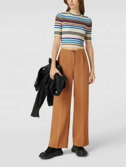 Only Hose In Unifarbenem Design Modell 'WENDY' - Sand