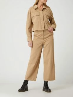 Marc O'Polo Culotte Mit Leinen-Anteil - Schlamm