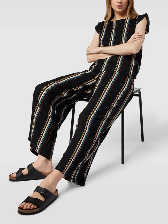 Tom Tailor Denim Hose Mit Strukturmuster - Schwarz 3 Tom Tailor Denim Hose Mit Strukturmuster - Schwarz