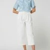 Marc O'Polo Denim Culotte Mit Stretch-Anteil - Offwhite