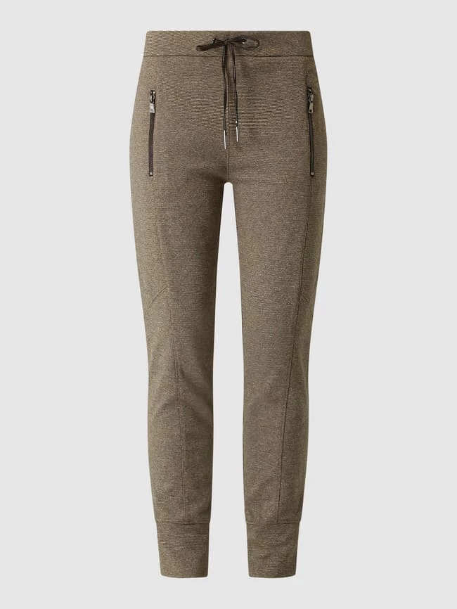 Opus Easy Pants Mit Reißverschlusstaschen - Beige 4 Opus Easy Pants Mit Reißverschlusstaschen - Beige – Bild 2