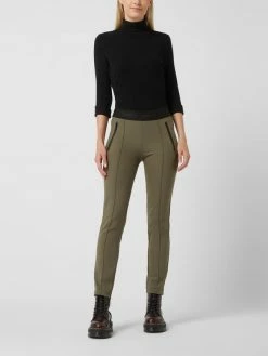 Toni Dress Regular Fit Schlupfhose Mit Stretch-Anteil Modell 'Jenny' - Dunkelgrün