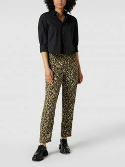 Tom Tailor Stoffhose Mit Französischen Eingrifftaschen - Olivgrün