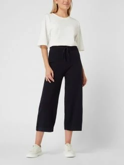 Fynch-Hatton Culotte Mit Elastischem Bund - Marineblau