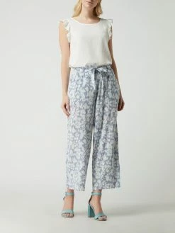 BETTY & CO GREY Culotte Mit Taillenband - Bleu